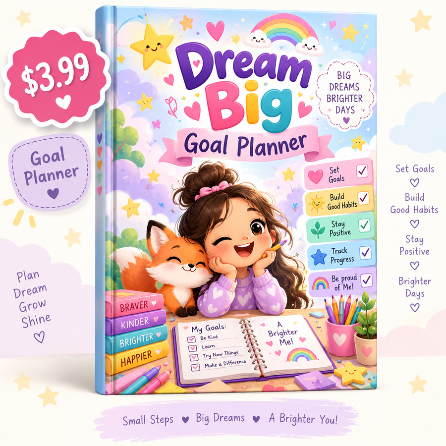 Dream Big Goal Planner (DIGITAL)